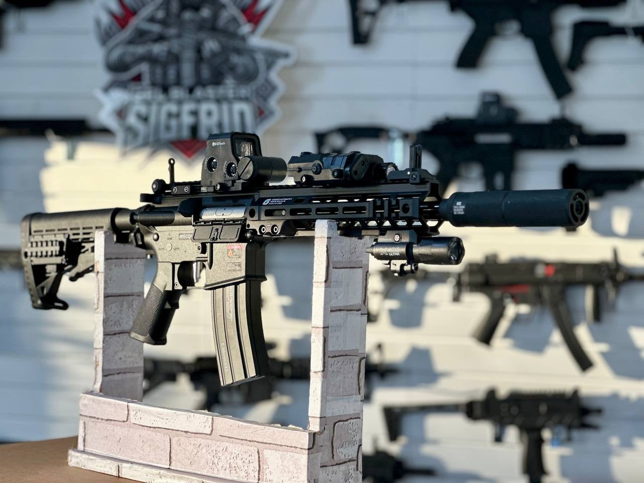 GBS MK8-S1 Tactical High End Metal Hand Guard Metal Gearbox Gel Blaster Unit