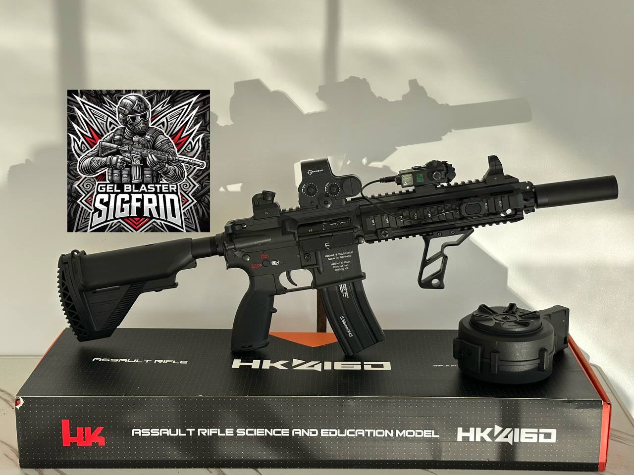 FJS HK416 V4 High End Premium Gel Blaster (PRE-ORDER) – Gel