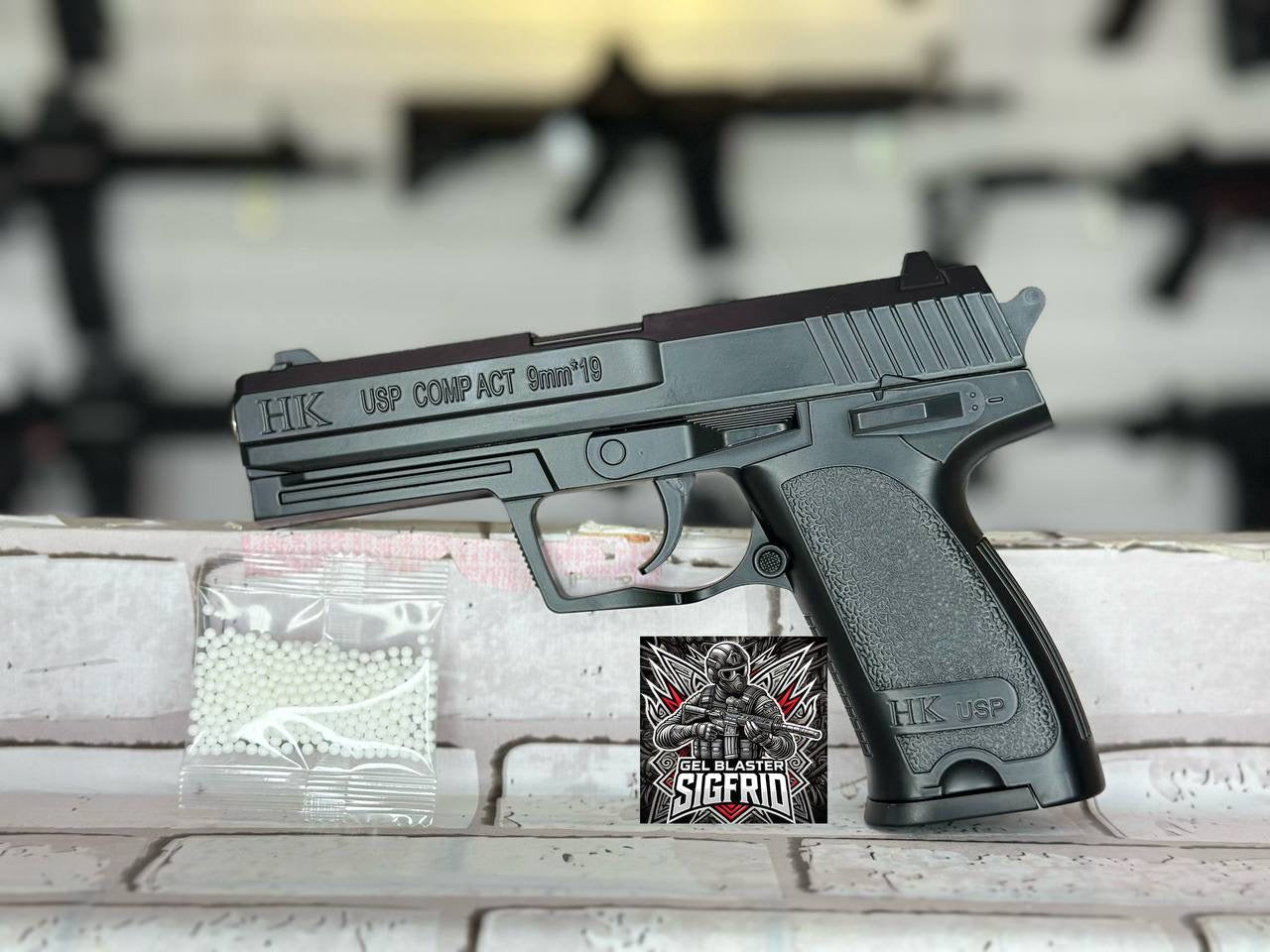 HK USP Metal (Manual Pistol) Gel Blaster
