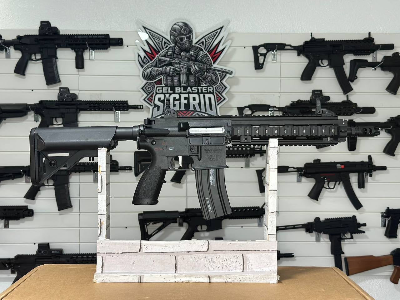 GBS HK416D-S1 Tactical High End Metal Hand guard Metal Gearbox Gel Blaster Unit
