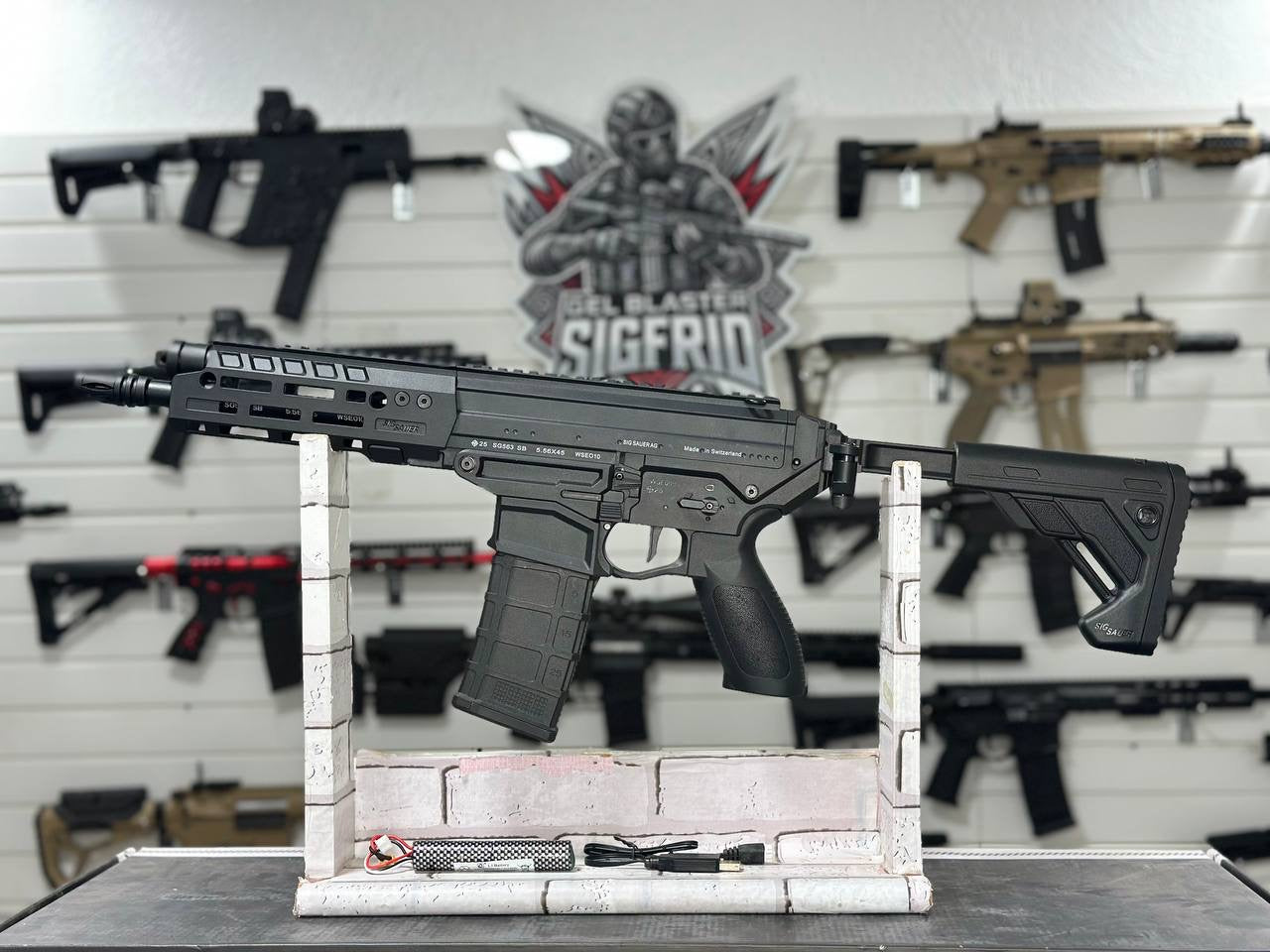 ZY SIG 563 High-end Metal Gearbox Gel Blaster