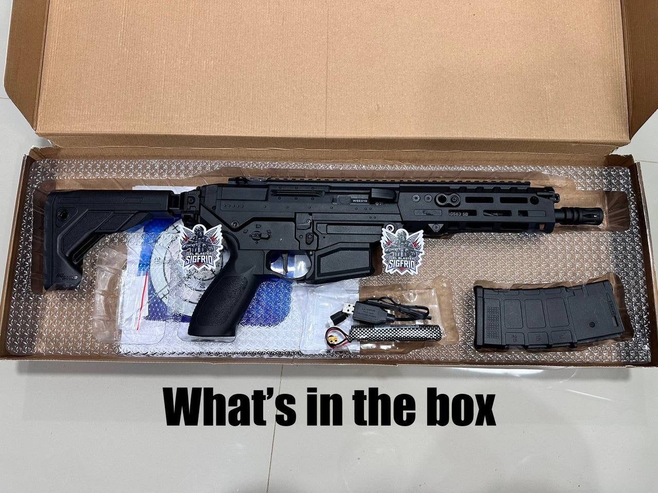 ZY SIG 563 High-end Metal Gearbox Gel Blaster