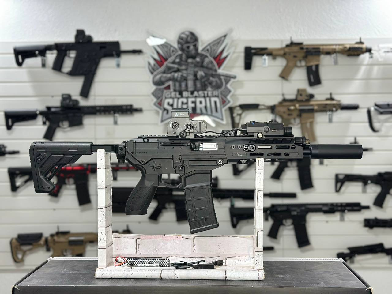 ZY SIG 563 High-end Metal Gearbox Gel Blaster